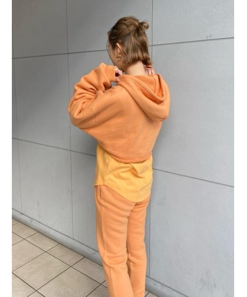 THROW by SLY(スローバイスライ)の「THROW SW TROUSER スウェット パンツ(スウェットパンツ・レディース・オレンジ/ブラウン・0/1)」の20枚目の写真