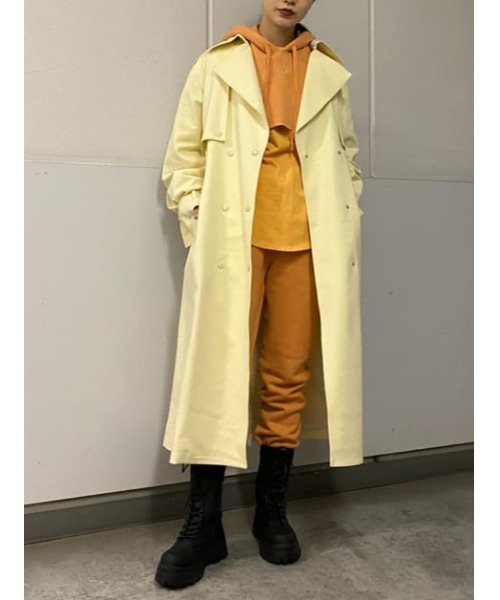 THROW by SLY(スローバイスライ)の「THROW SW TROUSER スウェット パンツ(スウェットパンツ・レディース・オレンジ/ブラウン・0/1)」の22枚目の写真