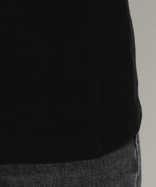 ADDICT NOIR（アディクトノアー）の「ADDICT NOIR/アディクト ノアー/ロングスリーブ カットソー（Tシャツ/カットソー・レディース・ホワイト/ブラック・FREE）」の5枚目の写真