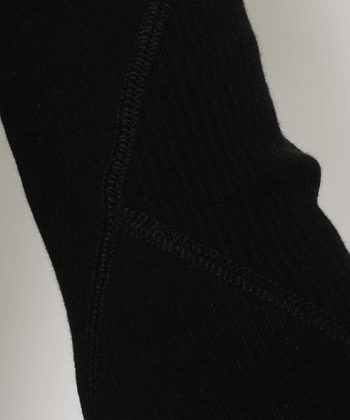 ADDICT NOIR（アディクトノアー）の「ADDICT NOIR/アディクト ノアー/ロングスリーブ カットソー（Tシャツ/カットソー・レディース・ホワイト/ブラック・FREE）」の4枚目の写真