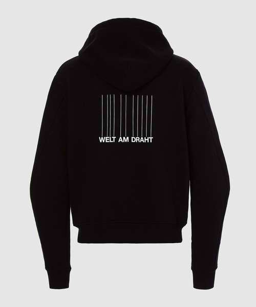 GmbH（ゲーエムベーハー）の「Knitted HOODIE W SCREENPRINT（パーカー・メンズ・ブラック・M/L/XL）」の2枚目の写真