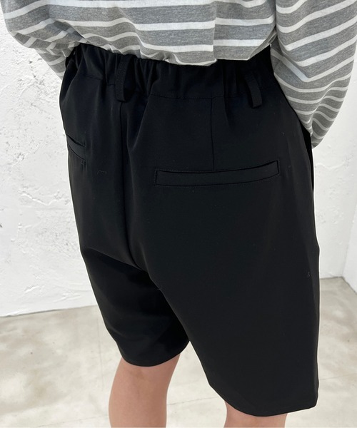 apres jour mignon(アプレジュールミニョン)の「センターシームハーフパンツ【ZOZOTOWN限定アイテム】(その他パンツ・レディース・ブラック/ダークブラウン/ベージュ・X-LARGE/フリー)」の11枚目の写真