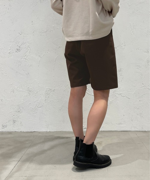 apres jour mignon(アプレジュールミニョン)の「センターシームハーフパンツ【ZOZOTOWN限定アイテム】(その他パンツ・レディース・ブラック/ダークブラウン/ベージュ・X-LARGE/フリー)」の15枚目の写真