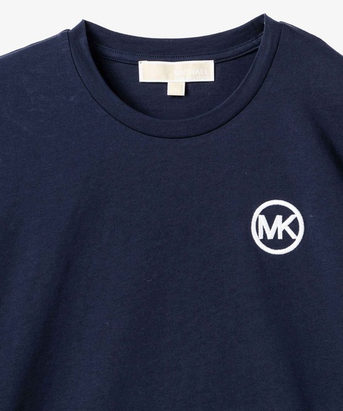 マイケルコース Michael Kors メンズ MKサークルロゴ Tシャツ MICHAEL KORS(マイケルコース)の「サークル MK エンブロイ