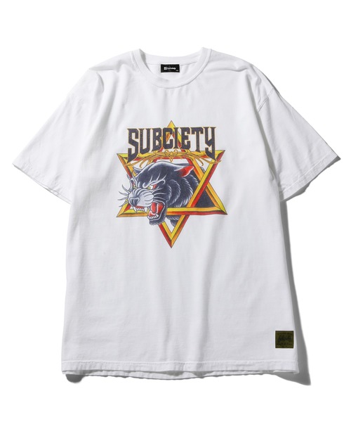 Subciety(サブサエティ)の「BLACK PANTHER TEE(Tシャツ/カットソー・メンズ・バーガンディー/ブラック/ホワイト・LARGE/X-LARGE/MEDIUM/SMALL)」の5枚目の写真
