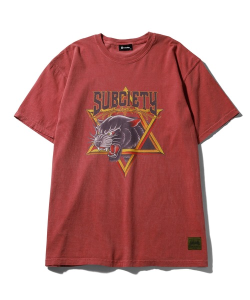 Subciety(サブサエティ)の「BLACK PANTHER TEE(Tシャツ/カットソー・メンズ・バーガンディー/ブラック/ホワイト・LARGE/X-LARGE/MEDIUM/SMALL)」の6枚目の写真