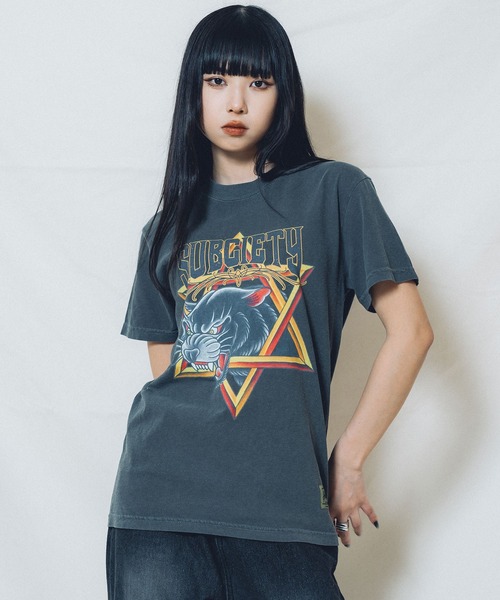 Subciety(サブサエティ)の「BLACK PANTHER TEE(Tシャツ/カットソー・メンズ・バーガンディー/ブラック/ホワイト・LARGE/X-LARGE/MEDIUM/SMALL)」の13枚目の写真