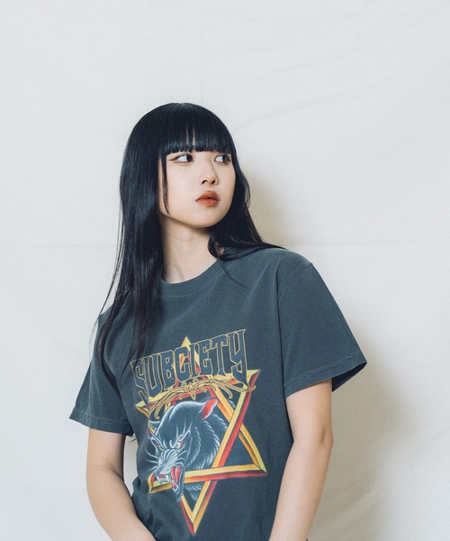 Subciety(サブサエティ)の「BLACK PANTHER TEE(Tシャツ/カットソー・メンズ・バーガンディー/ブラック/ホワイト・LARGE/X-LARGE/MEDIUM/SMALL)」の12枚目の写真