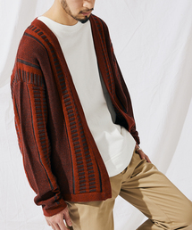 ※【GEOM PATTERN / ジオメパターン】ジャガード カーディガン