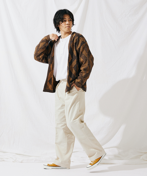 JOURNAL STANDARD（ジャーナルスタンダード）の「※【GEOM PATTERN / ジオメパターン】ジャガード カーディガン（カーディガン/ボレロ・メンズ・ブラック/ネイビー/レッド/イエロー/グリーン/ブルー系その他・SMALL/MEDIUM/LARGE）」の22枚目の写真