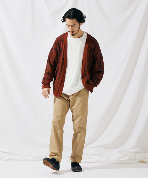 JOURNAL STANDARD（ジャーナルスタンダード）の「※【GEOM PATTERN / ジオメパターン】ジャガード カーディガン（カーディガン/ボレロ・メンズ・ブラック/ネイビー/レッド/イエロー/グリーン/ブルー系その他・SMALL/MEDIUM/LARGE）」の13枚目の写真