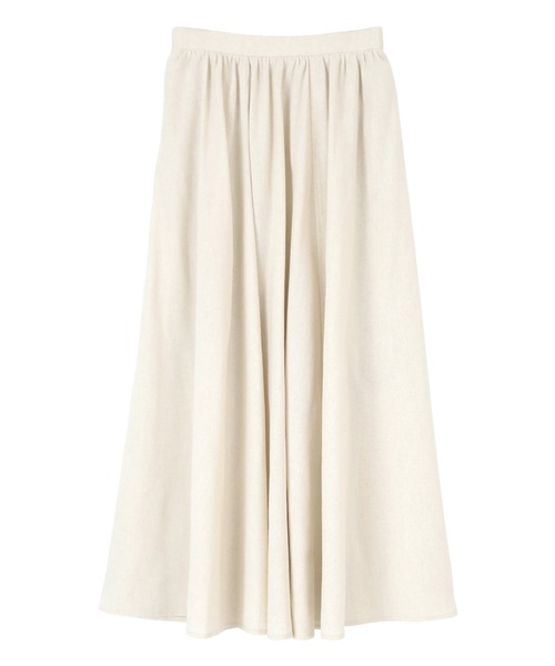 titivate（ティティベイト）の「リネン混ウエストギャザースカート（スカート・レディース・ブラック/レッド/ナチュラル/ブルー/グリーン・S/M/L）」の11枚目の写真