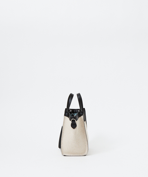 LOWELL things(ロウェル シングス)の「●【WEB限定】ファブリックジャガードミニトートBAG(ショルダーバッグ・レディース・ダークベージュ/ブラック/ベージュ・フリー)」の11枚目の写真