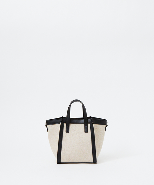 LOWELL things(ロウェル シングス)の「●【WEB限定】ファブリックジャガードミニトートBAG(ショルダーバッグ・レディース・ダークベージュ/ブラック/ベージュ・フリー)」の12枚目の写真