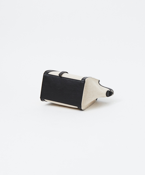LOWELL things(ロウェル シングス)の「●【WEB限定】ファブリックジャガードミニトートBAG(ショルダーバッグ・レディース・ダークベージュ/ブラック/ベージュ・フリー)」の13枚目の写真