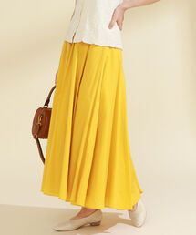 Ray BEAMS | Ray BEAMS / コットン ロング フレア スカート(スカート)