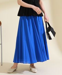 Ray BEAMS | Ray BEAMS / コットン ロング フレア スカート(スカート)