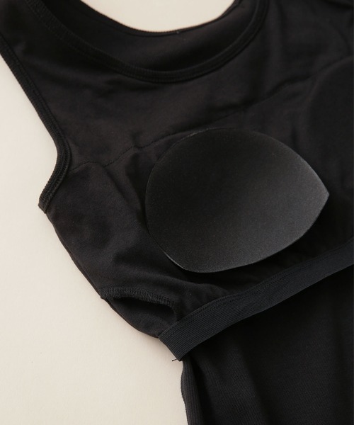 NANO universe（ナノユニバース）の「カップ付きタンクトップ（タンクトップ・レディース・ブラック/オフホワイト/カーキ・38/36）」の13枚目の写真