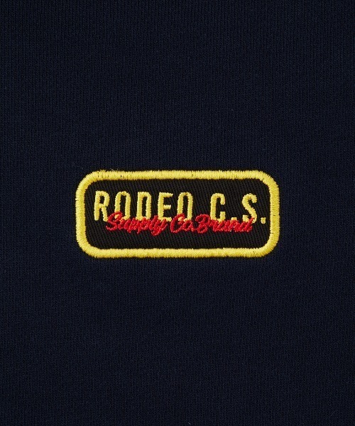 RODEO CROWNS WIDE BOWL（ロデオクラウンズワイドボウル）の「キッズオーバルロゴパーカー（パーカー・キッズ・ネイビー/ライトベージュ・110/120/130/140）」の14枚目の写真