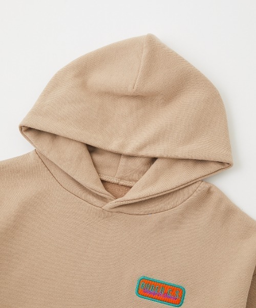 RODEO CROWNS WIDE BOWL（ロデオクラウンズワイドボウル）の「キッズオーバルロゴパーカー（パーカー・キッズ・ネイビー/ライトベージュ・110/120/130/140）」の6枚目の写真