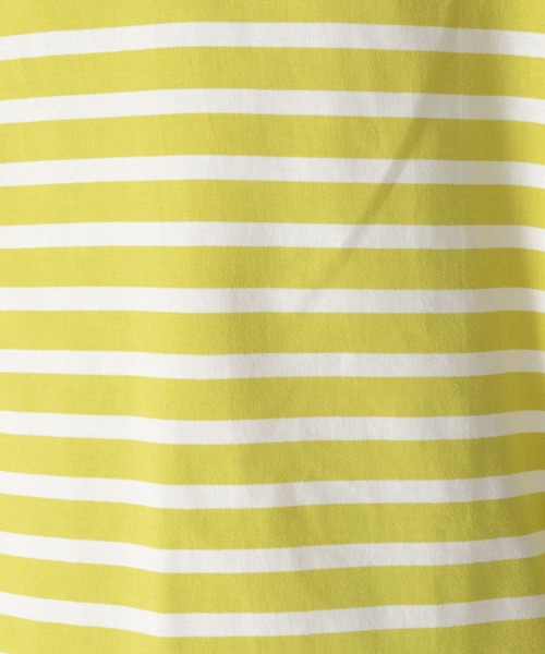 niko and...（ニコアンド）の「裾違いボーダープルオーバー（Tシャツ/カットソー・メンズ・イエロー/オフホワイト/ライトグレー/ピンク・MEDIUM/LARGE）」の19枚目の写真