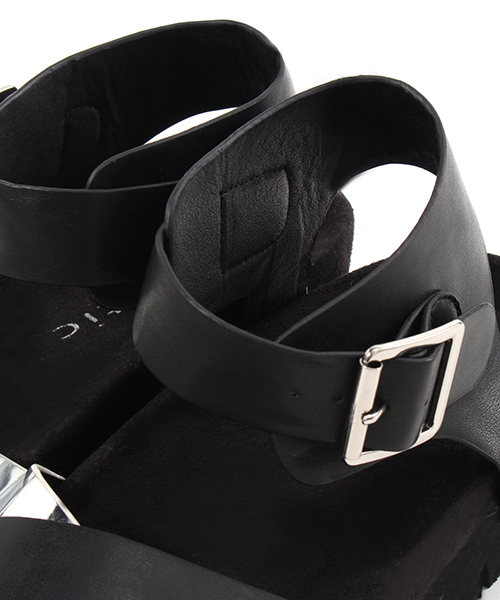 mystic（ミスティック）の「MON SHOE クロスサンダル（サンダル・レディース・シルバー/ゴールド・36/37/38/39）」の9枚目の写真