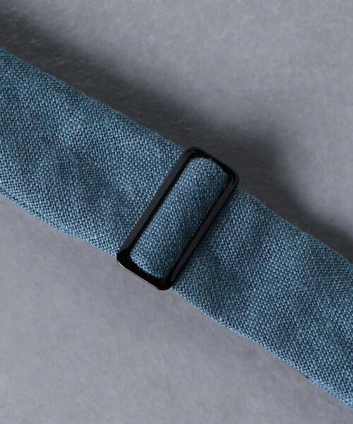 UNITED ARROWS（ユナイテッドアローズ）の「＜UNITED ARROWS＞ ソリッド ボウタイ（蝶ネクタイ・メンズ・ホワイト/ライトブルー/ブラック/パープル・FREE）」の7枚目の写真