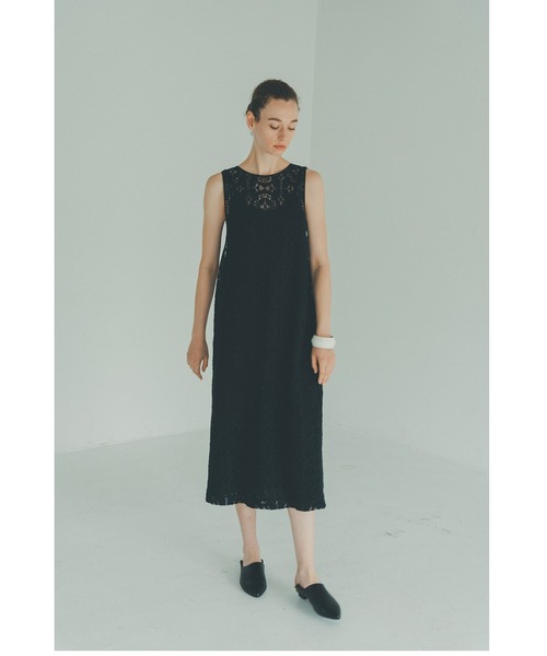 【美品】heriter エリテ　クルーニーレース　ドレス Héritier | クルーニーレースドレス - c a b i n e t