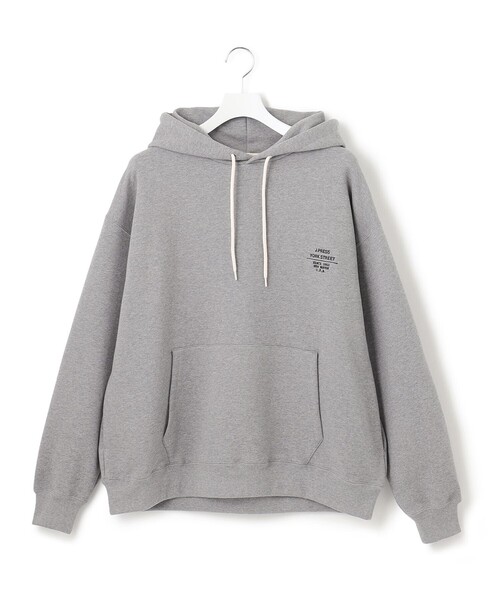 【セール】【UNISEX】裏毛プルオーバーパーカー（パーカー）｜J.PRESS YORK STREET（ジェイプレスヨークストリート）