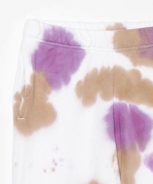Ray BEAMS(レイビームス)の「Available Today × Ray BEAMS / TieDye2 スウェット パンツ(スウェットパンツ・レディース・パープル/グレー・ONE SIZE)」の6枚目の写真