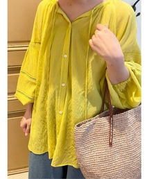 BEARDSLEY | シャーリングレースシャツブラウス(シャツ/ブラウス)