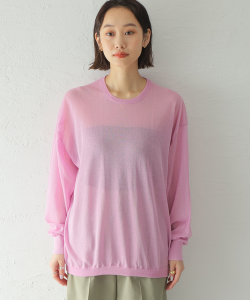 TICCA ティッカ ロングニット TICCA - △超美品△TICCA //チルデンVネックプルオーバー