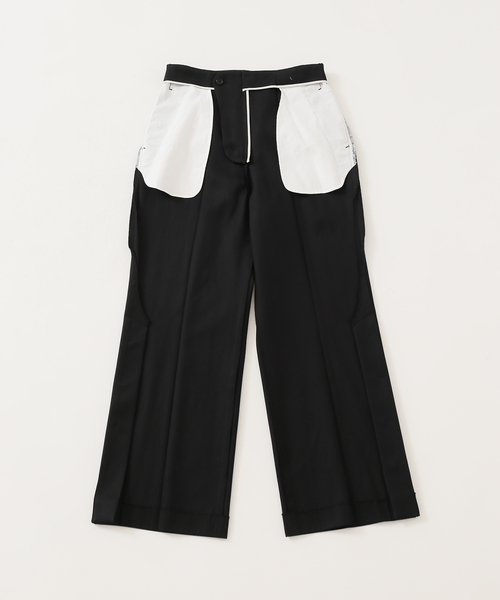 journal standard L'essage(ジャーナルスタンダードレサージュ)の「VIScottonツイルボタンパンツ(その他パンツ・レディース・ブラック/ホワイト系その他・38/36)」の19枚目の写真