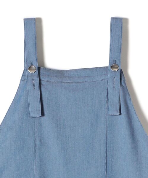 SHIPS（シップス）の「*〈手洗い可能〉ツイルサロペット◆（サロペット/オーバーオール・レディース・ライトグレー/ネイビー/ライトブルー・SMALL/MEDIUM）」の7枚目の写真