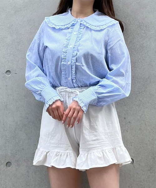 Crea titty&Co. PETIT(クレアティティーアンドコープチ)の「【Crea titty&Co.PETIT】Creaフリルショーパン(その他パンツ・レディース・ホワイト/ブラック・FREE)」の18枚目の写真