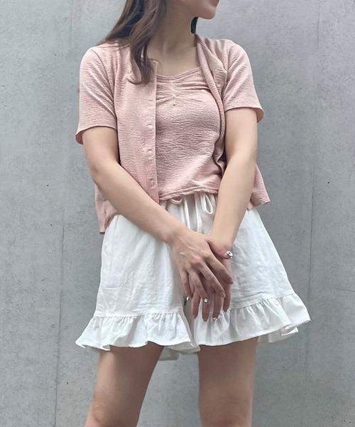 Crea titty&Co. PETIT(クレアティティーアンドコープチ)の「【Crea titty&Co.PETIT】Creaフリルショーパン(その他パンツ・レディース・ホワイト/ブラック・FREE)」の19枚目の写真