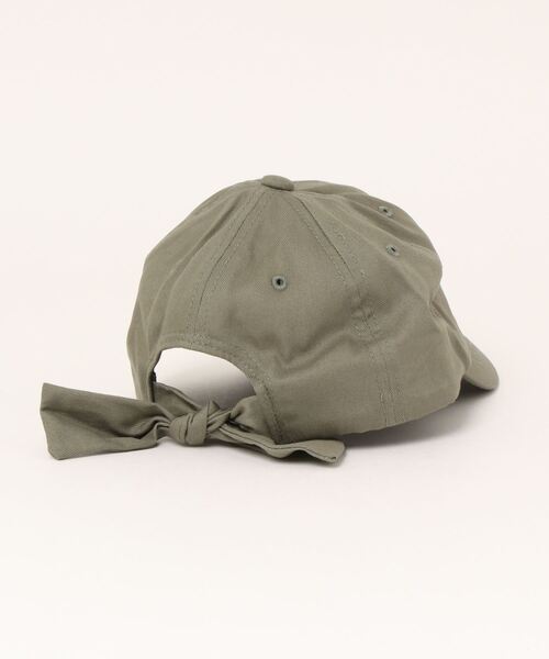 Lycee mine（リセマイン）の「【新ブランド登場】【プチプラ】バックリボンロゴ刺しゅうキャップ（キャップ・キッズ・ブラック/カーキ/ピンク/アイボリー/サックスブルー系/ベージュ・52cm/54cm）」の19枚目の写真