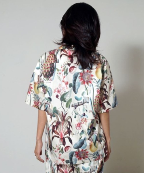 OVER THE TWELVE(オーバーザトゥウェルブ)の「OTT WORKS/オーティーティーワークス/OLD PLANS SHIRTS(シャツ/ブラウス・メンズ・カーキ/アイボリー・MEDIUM/LARGE)」の4枚目の写真