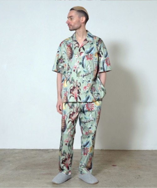 OVER THE TWELVE(オーバーザトゥウェルブ)の「OTT WORKS/オーティーティーワークス/OLD PLANS SHIRTS(シャツ/ブラウス・メンズ・カーキ/アイボリー・MEDIUM/LARGE)」の5枚目の写真