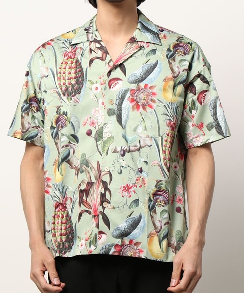 OVER THE TWELVE(オーバーザトゥウェルブ)の「OTT WORKS/オーティーティーワークス/OLD PLANS SHIRTS(シャツ/ブラウス・メンズ・カーキ/アイボリー・MEDIUM/LARGE)」の8枚目の写真