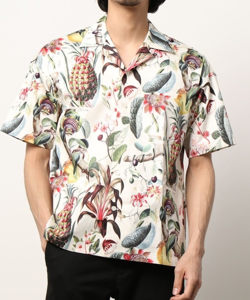 OVER THE TWELVE(オーバーザトゥウェルブ)の「OTT WORKS/オーティーティーワークス/OLD PLANS SHIRTS(シャツ/ブラウス・メンズ・カーキ/アイボリー・MEDIUM/LARGE)」の9枚目の写真