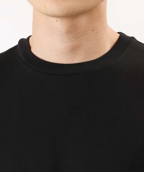 a.v.v（アーヴェヴェ）の「バックシャン切り替えカットソー（Tシャツ/カットソー・メンズ・ブラック/ホワイト・46/48/50）」の7枚目の写真