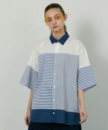 パッチバスク シャツ