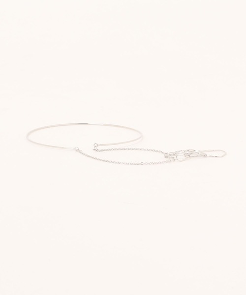 ANOH（アノー）の「レイヤードフープチェーンバングル（バングル/リストバンド・レディース・シルバー/ゴールド・FREE）」の20枚目の写真