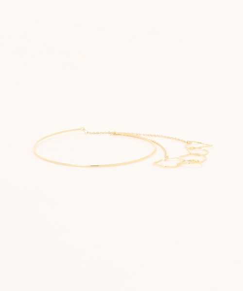 ANOH（アノー）の「レイヤードフープチェーンバングル（バングル/リストバンド・レディース・シルバー/ゴールド・FREE）」の21枚目の写真