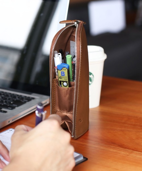 mieno]牛革レザーペンケース（ペン類）｜mieno（ミエノ）の