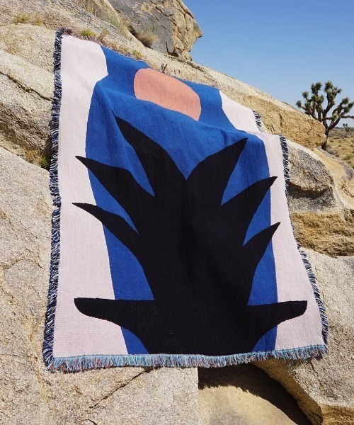 Made in I(メイドインアイ)の「北欧アートファブリックブランケット(ブランケット・レディース・G/H/C/A/F/B/D/I・FREE)」の5枚目の写真