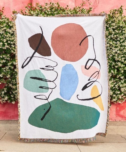 Made in I(メイドインアイ)の「北欧アートファブリックブランケット(ブランケット・レディース・G/H/C/A/F/B/D/I・FREE)」の6枚目の写真