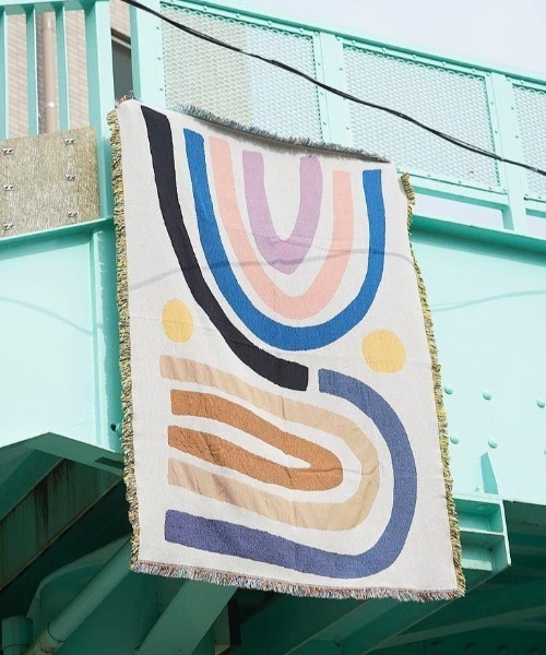 Made in I(メイドインアイ)の「北欧アートファブリックブランケット(ブランケット・レディース・G/H/C/A/F/B/D/I・FREE)」の9枚目の写真