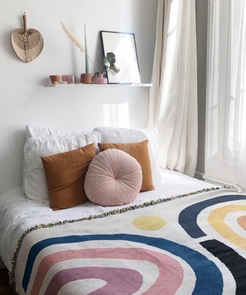 Made in I(メイドインアイ)の「北欧アートファブリックブランケット(ブランケット・レディース・G/H/C/A/F/B/D/I・FREE)」の12枚目の写真